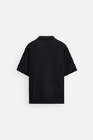 POLO EN MAILLE AVEC VISCOSE