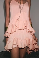 ZW COLLECTION SHORT RUFFLED DRESS