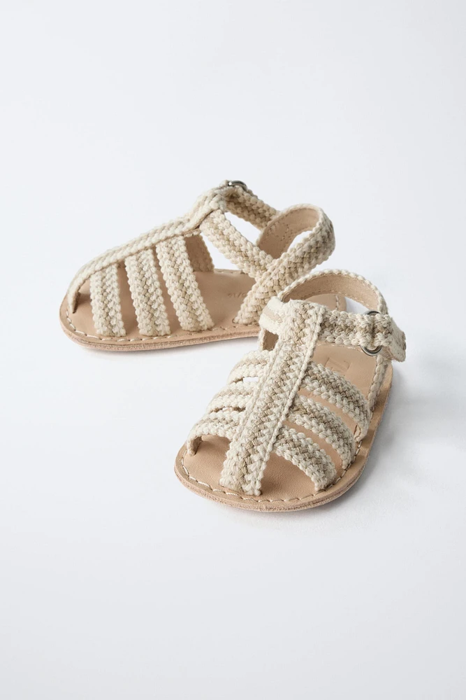 SANDALES PÊCHEUR PLAGE SOFT EN COTON