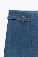 WIDE LEG PANTS WITH LOOPS