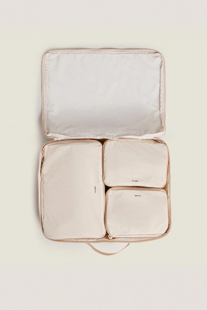 TRAVEL ORGANIZER MAKEUP BAG