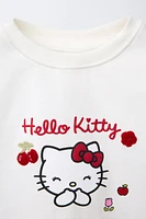 T-SHIRT BRODÉ HELLO KITTY © SANRIO