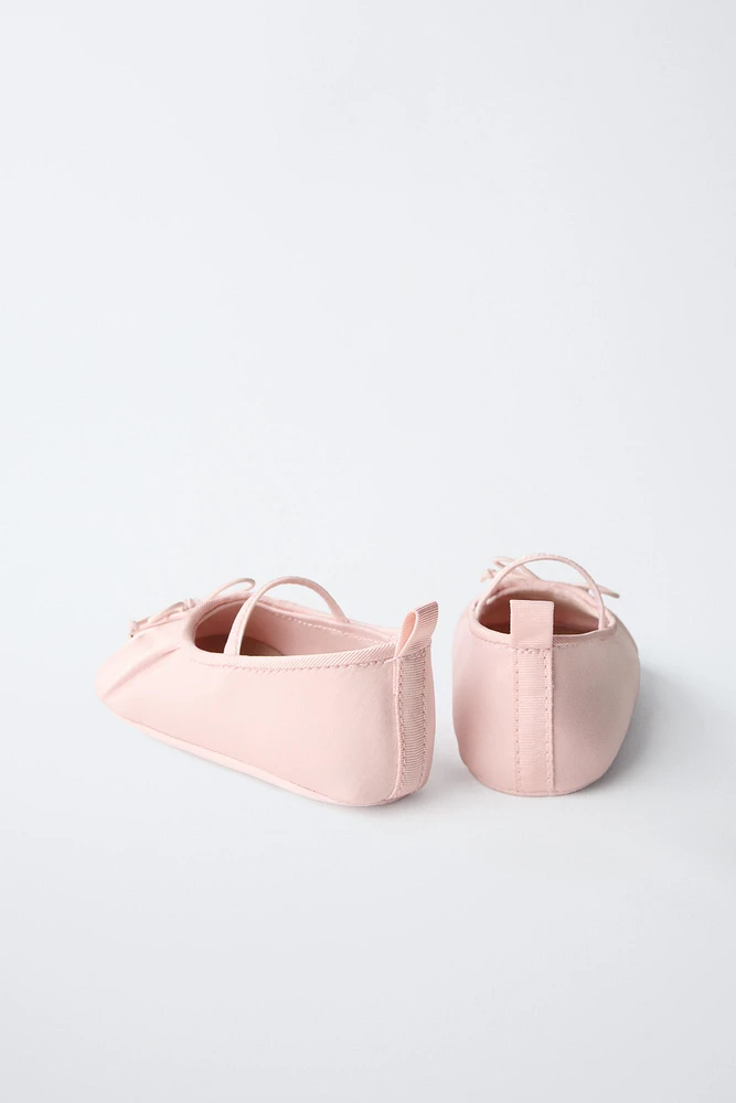 BALLET FLATS WITH BOW