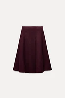 BASIC KNIT MIDI SKIRT