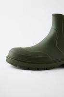 ELASTIC RAIN BOOTS