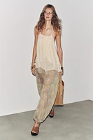 ZW COLLECTION PRINTED BALLOON PANTS