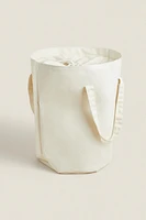 ROUND LAUNDRY HAMPER WITH HANDLES