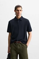 TEXTURED POLO