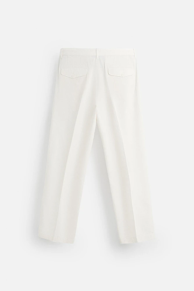 PANTALON FLUIDE PLIS