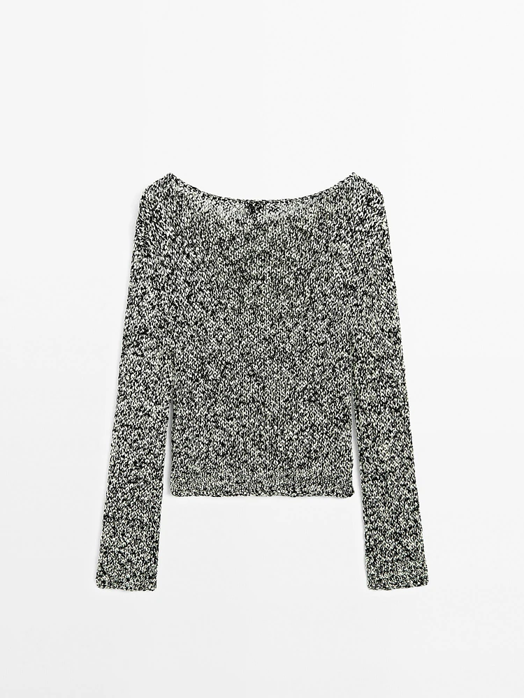 Pull en maille chinée - Limited Edition