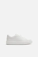 CHUNKY LEATHER SNEAKERS