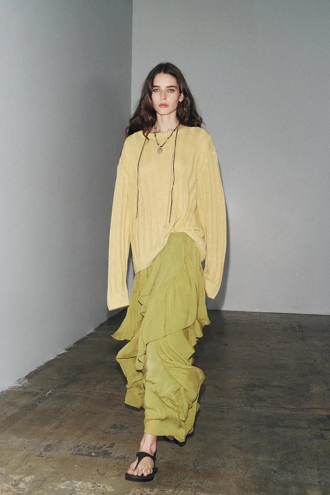 ZW COLLECTION RUFFLED SKIRT