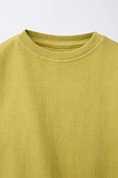 ENSEMBLE T-SHIRT ET PANTALON LARGE UNI