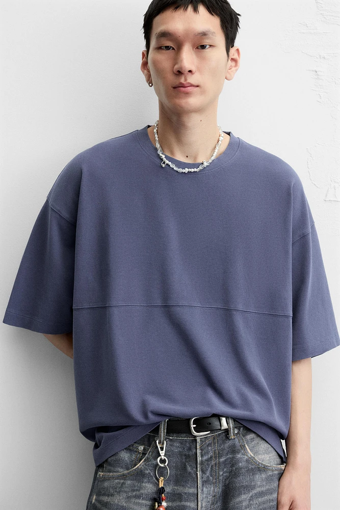 WASHED STRUCTURE T-SHIRT