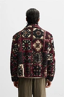 TEXTURED JACQUARD JACKET