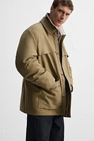 PADDED PARKA WITH POCKETS