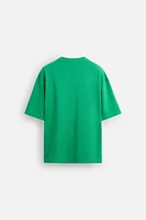 RELAXED FIT SPRAY WASH T-SHIRT