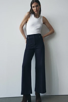 ZW COLLECTION HIGH WAIST WIDE LEG JEANS