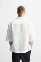STRIPED JACQUARD SHIRT