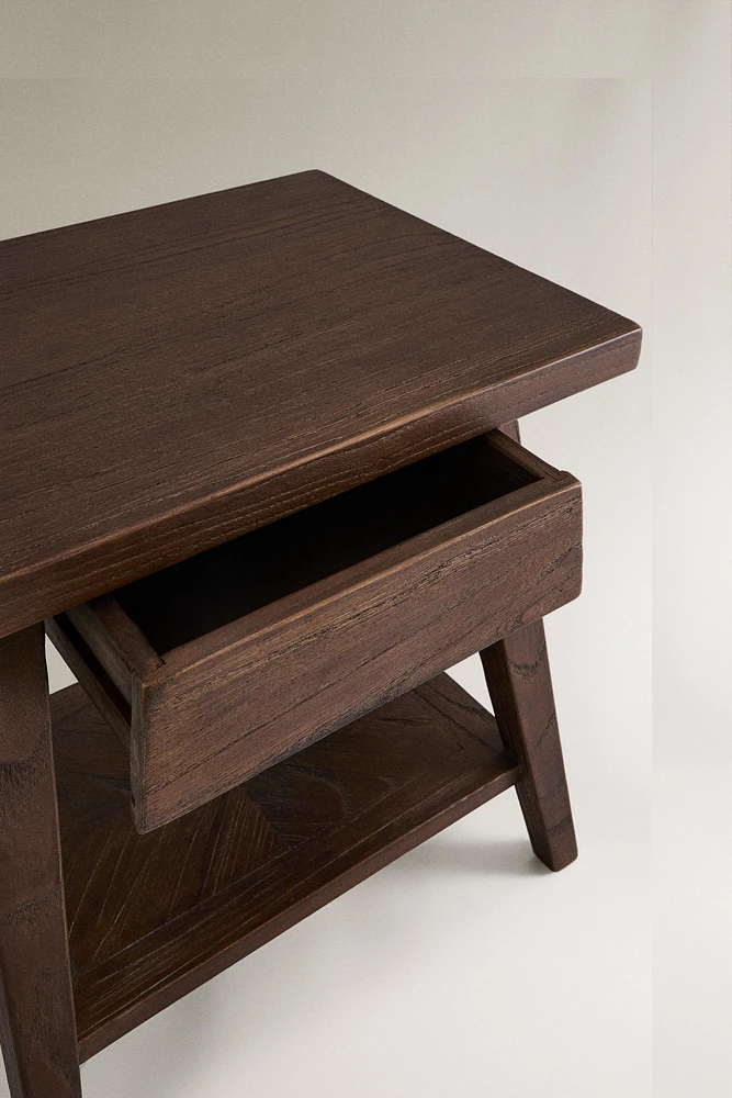 WOODEN NIGHTSTAND