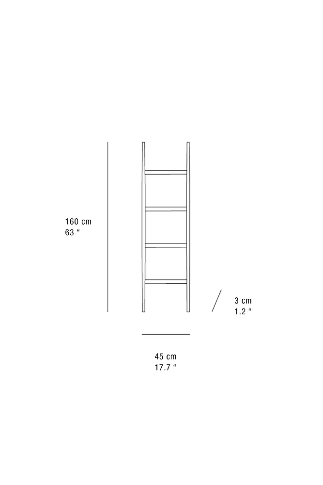ACACIA TOWEL RACK