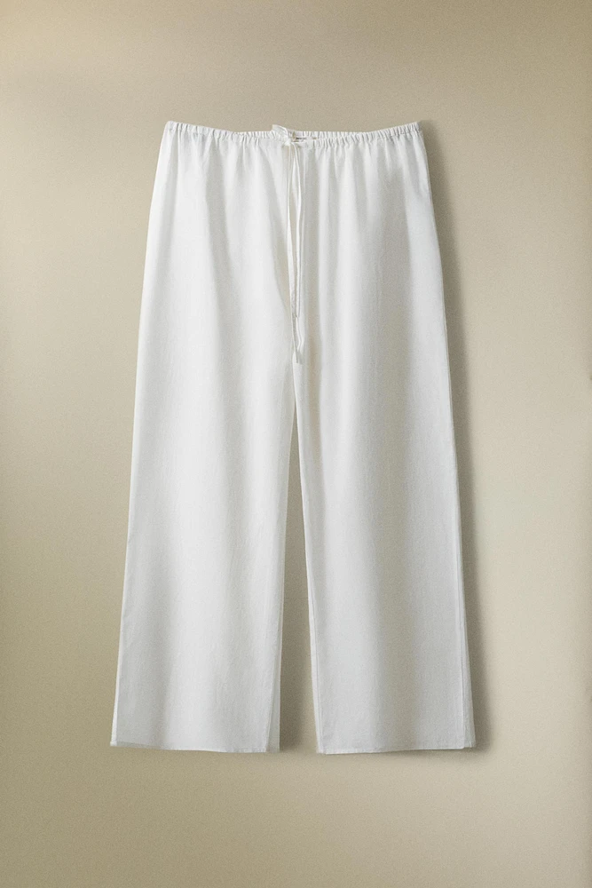 PANTALON CROP COUTURES