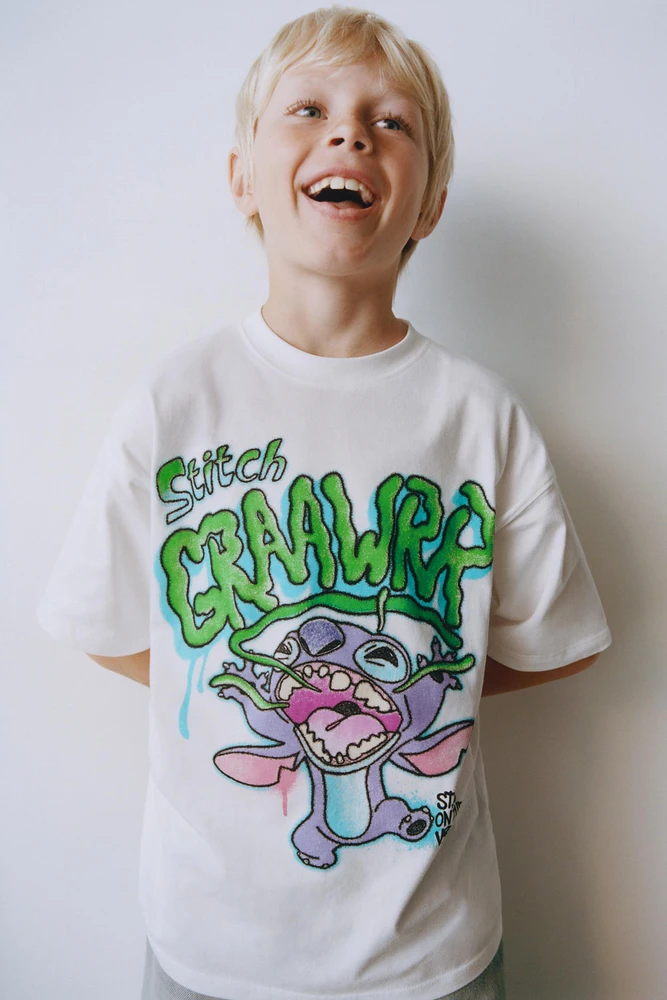 LILO & STITCH © DISNEY PRINT T-SHIRT