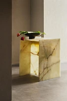 GREEN ONYX SIDE TABLE