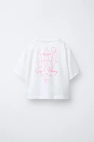 PRINTED T-SHIRT AND BERMUDA SET