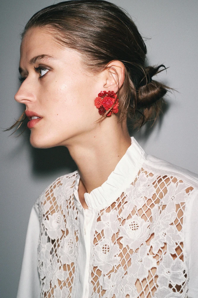 BOUCLES D'OREILLES MINI FLEURS
