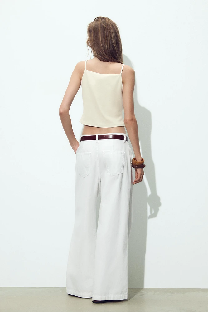 BUTTONED VEST TOP