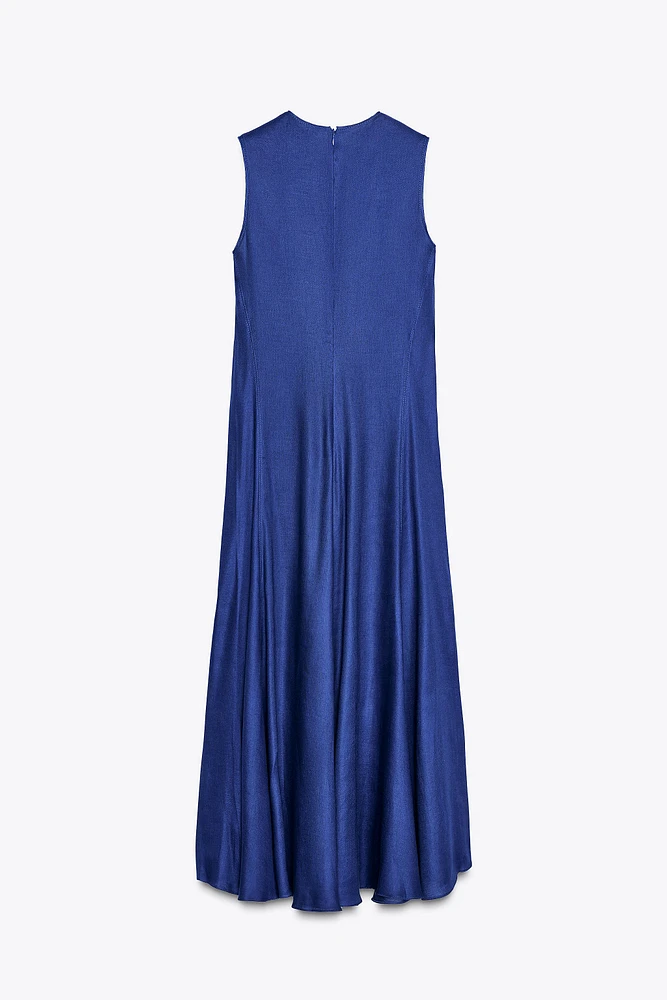 ZW COLLECTION LINEN BLEND DRESS