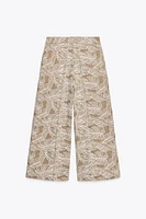 EMBROIDERED CULOTTES