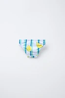 2-6 ANS/ CULOTTE DE BAIN CITRONS