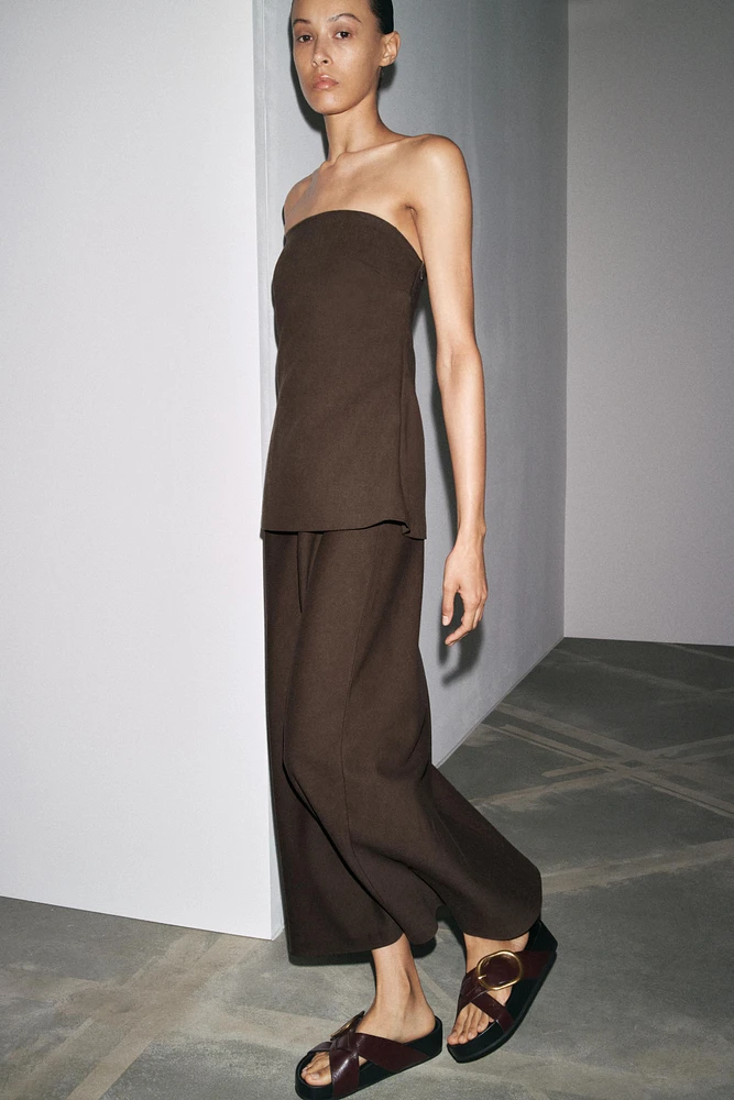 ZW COLLECTION STRAPLESS DRESS