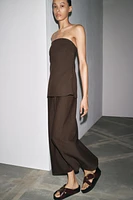 ZW COLLECTION STRAPLESS DRESS