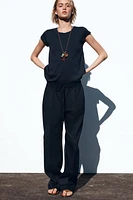 SHORT SLEEVE COTTON T-SHIRT