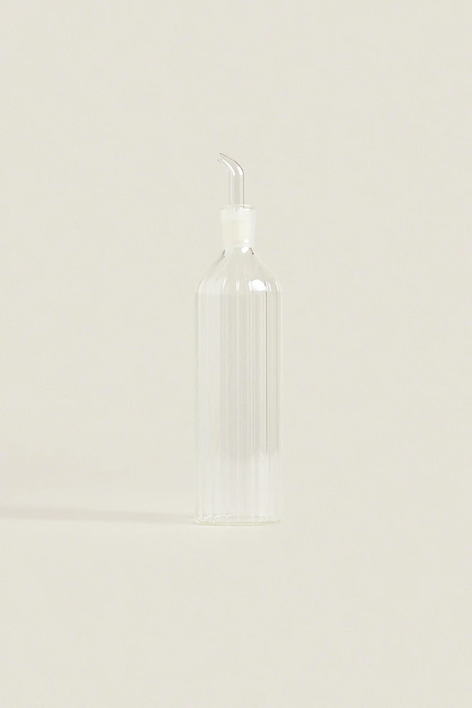 ROUND BOROSILICATE GLASS CRUET