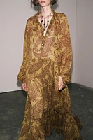 ZW COLLECTION LONG PRINT DRESS