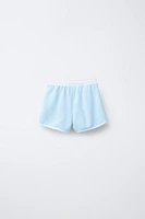 BERMUDA EN MOLLETON VARSITY