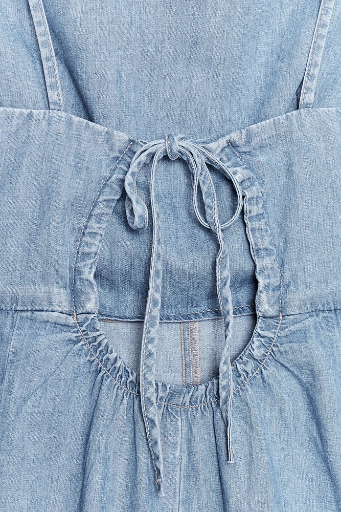 COMBI-SHORT EN DENIM TRF
