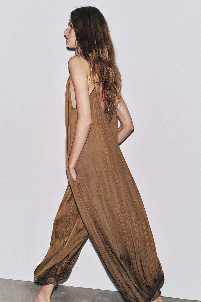 ZW COLLECTION LONG PLEATED JUMPSUIT