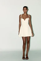 ROBE COURTE AVEC NŒUDS