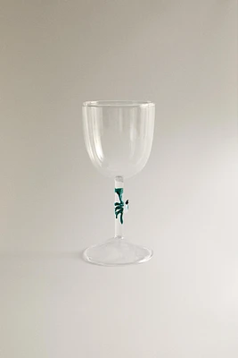 BOROSILICATE GLASS WITH SEA ANIMAL