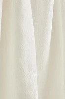 HIGH OPACITY WHITE LINEN CURTAIN