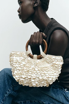 SAC À DÉCOR NACRÉ