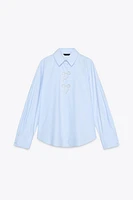 PEARL POPLIN SHIRT