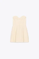 STRAPLESS MINI DRESS
