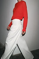 EXTRA-FINE KNIT TOP