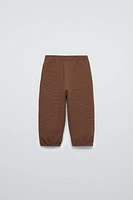 WAFFLE KNIT PANTS